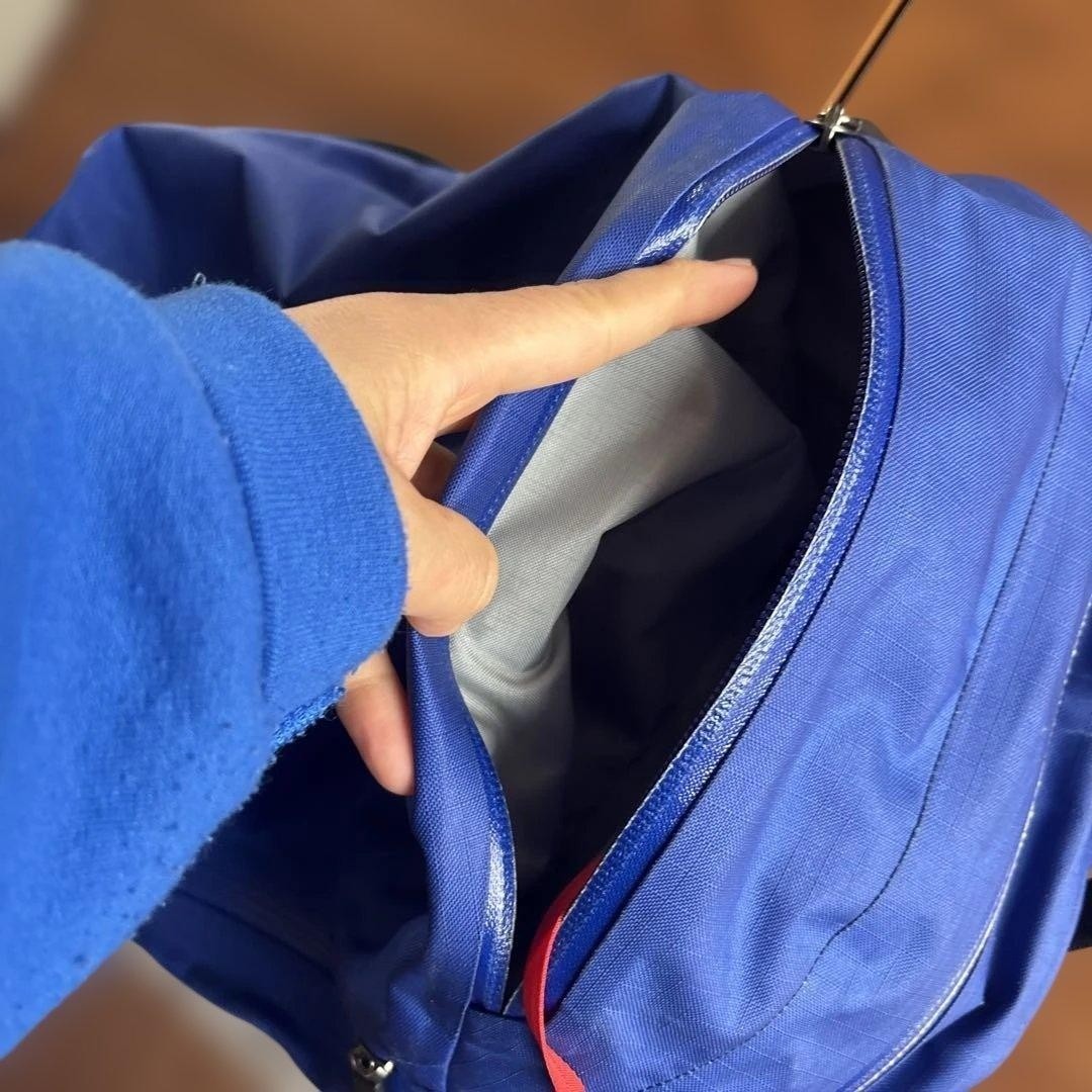 ARC’TERYX Veilance Backpack Arctech Vitality Blue Water Resistant Tight Zip