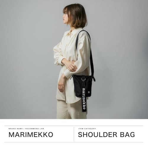 [Marimekko] Essential Bucket Solid Shoulder Bag for Women 52_1_52239291201 F