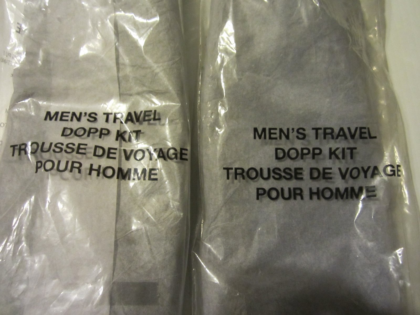 AVON (2) MEN’S TRAVEL Bag 9 1/4 L x 5 1/2 H x 4″ w Sealed