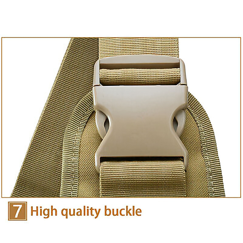 Men Backpack Molle Tactical Sling Chest Pack Shoulder Bag Outdoor Hiking Travel