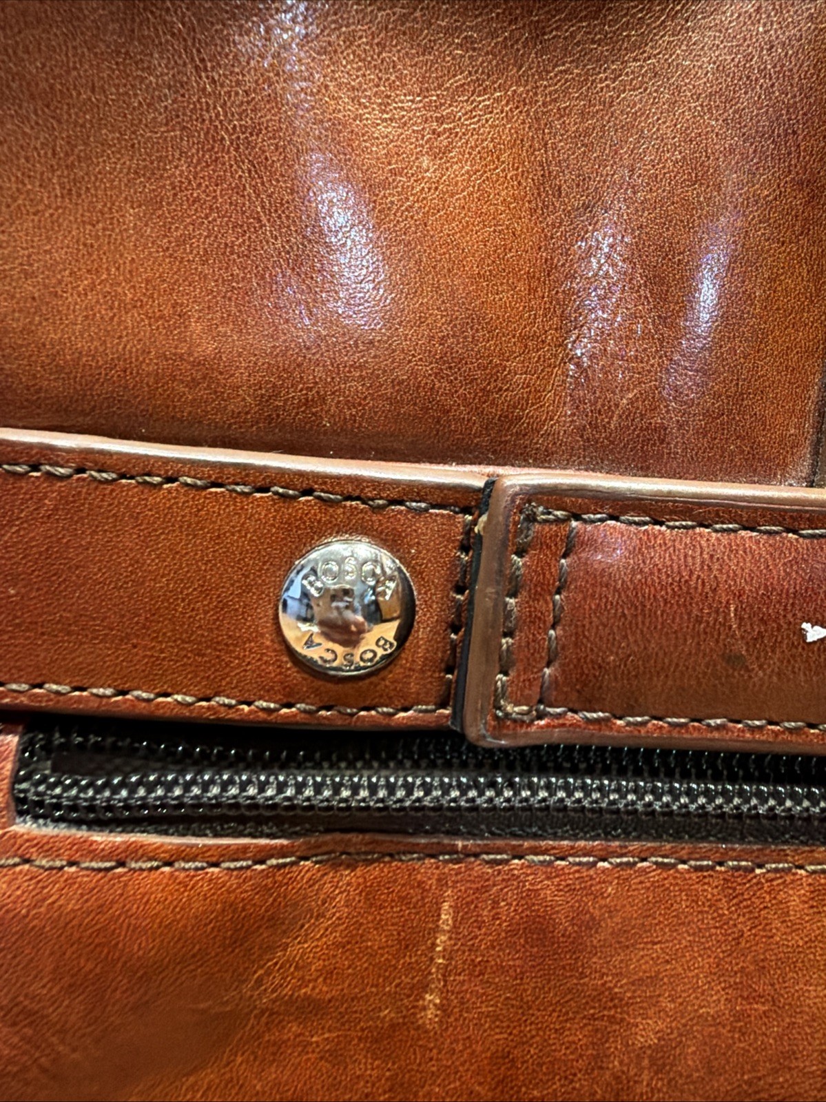 Bosca Brown Men’s Briefcase