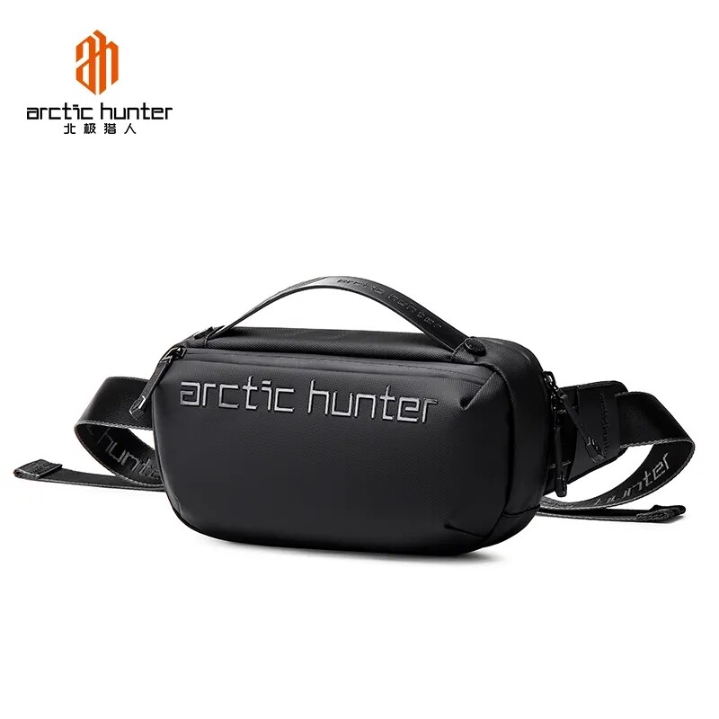 ARCTIC HUNTER Waterproof Crossbody Shoulder Men Travel Chest Bag Sports Hiking