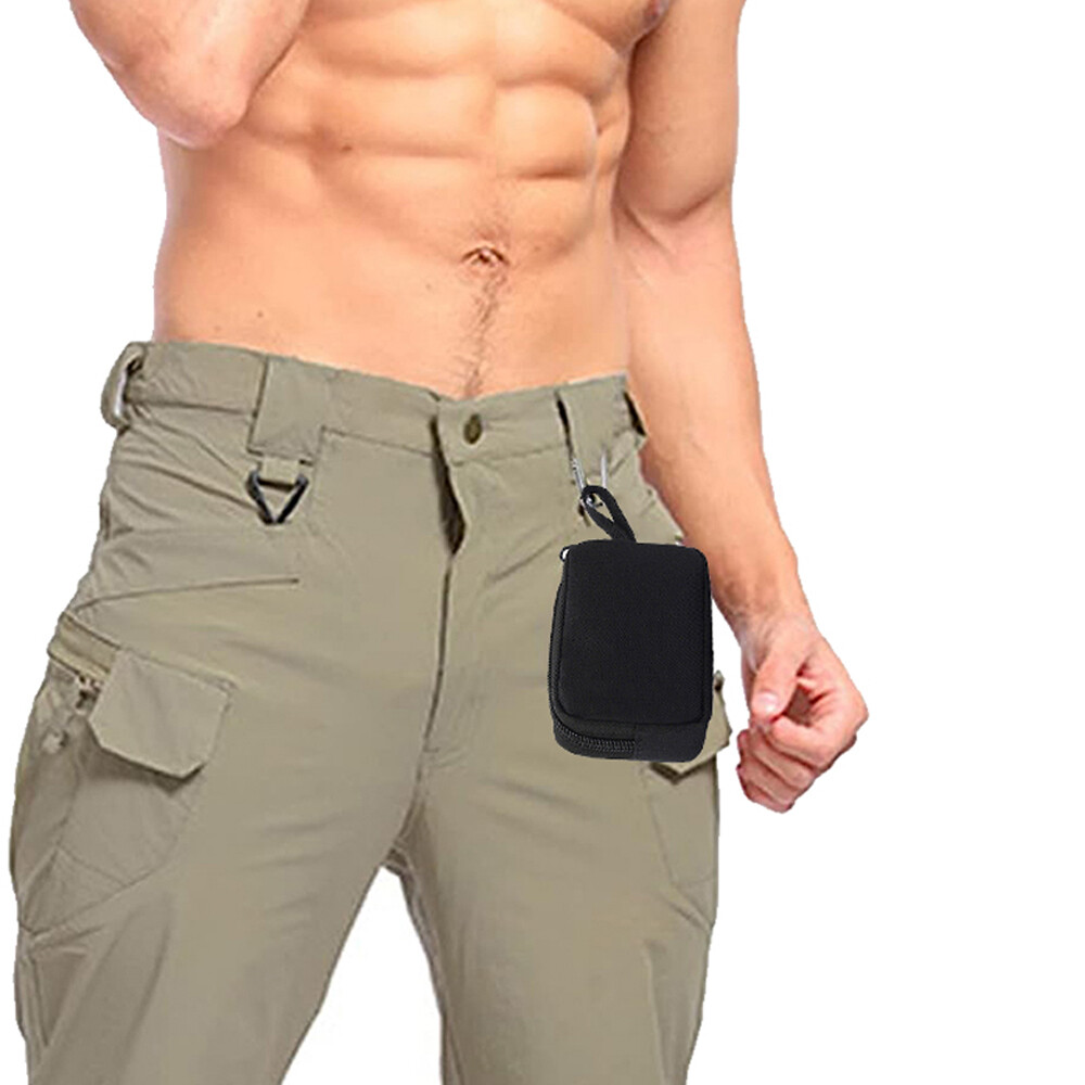 Tactical Mini Molle EDC Compact Pocket Organizer Pouch Utility Gadget Waist Bag
