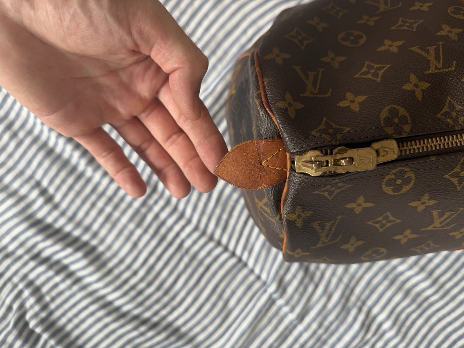 Louis Vuitton Monogram Keepall 45 Boston Bag Travel Bag
