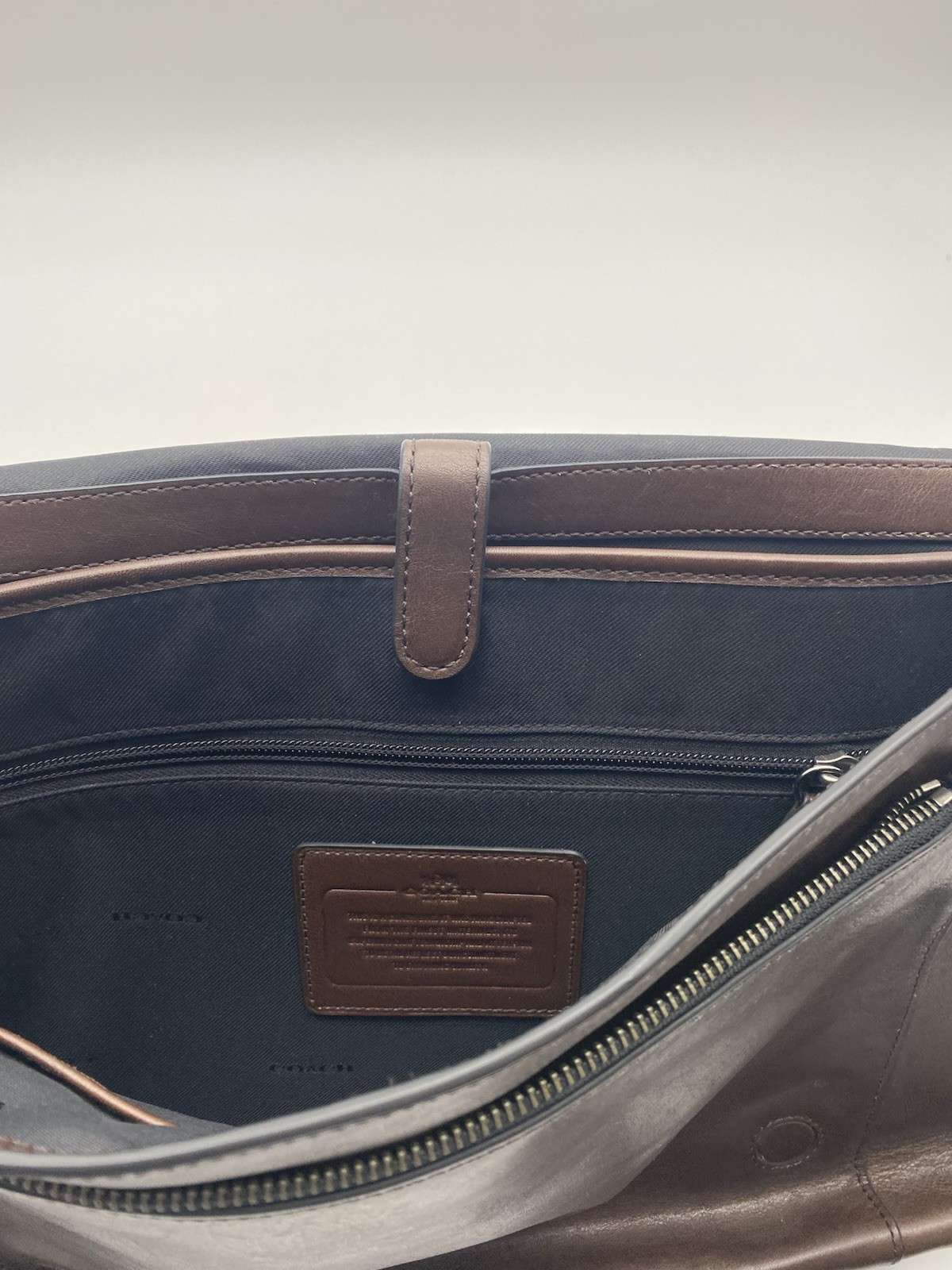 COACH Metropolitan Courier Messenger Bag Mahogany Leather 72061 NWT