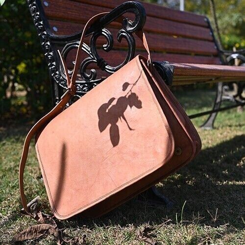 Bag Leather Satchel Shoulder Best Quality Men’s Laptop Crossbody Messenger 15”