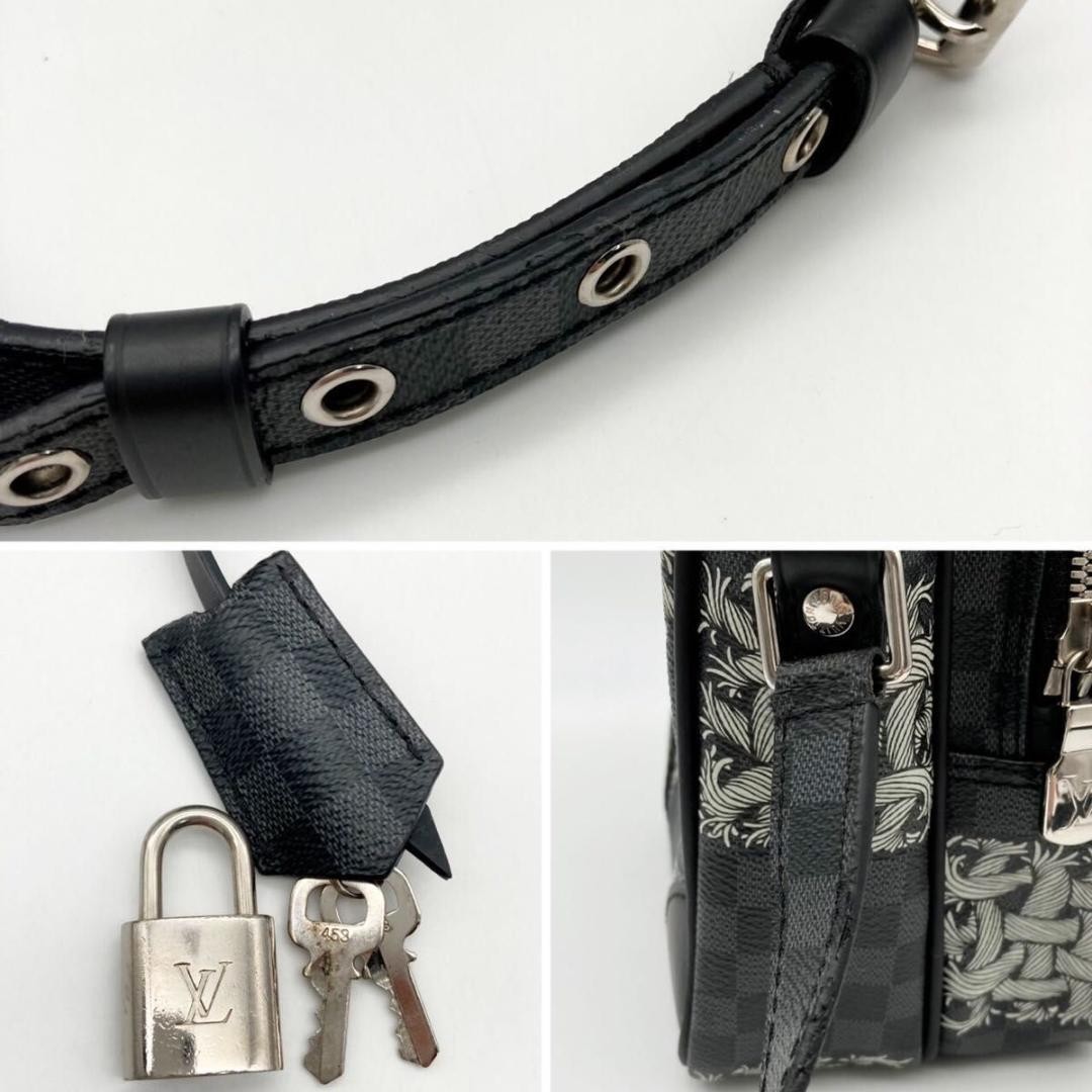 LOUIS VUITTON Amazon Damier Graphite Christopher Nemeth Shoulder Bag N48239