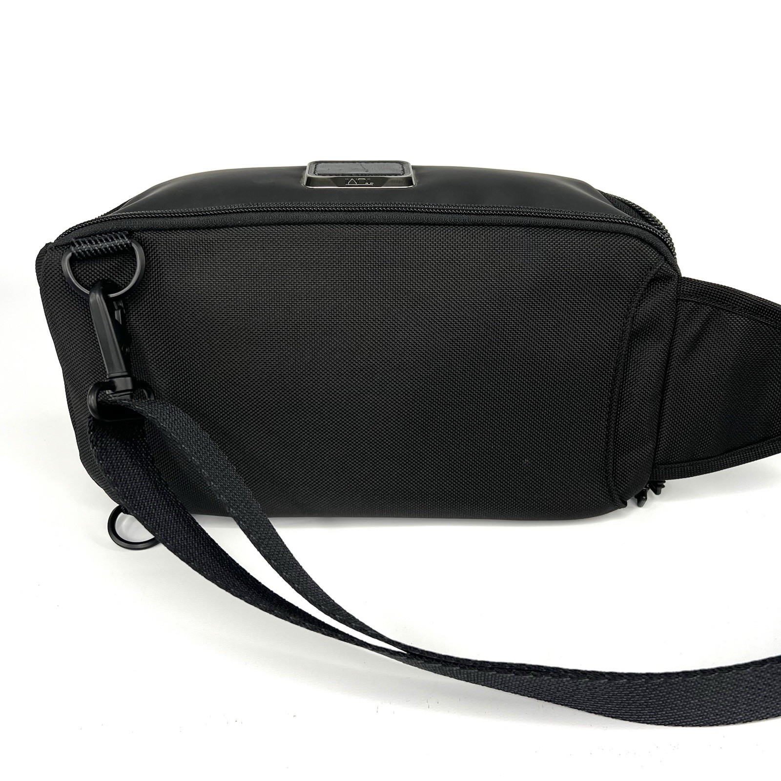 TUMI Alpha Bravo Platoon Sling Shoulder Bag Crossbody Solid Black
