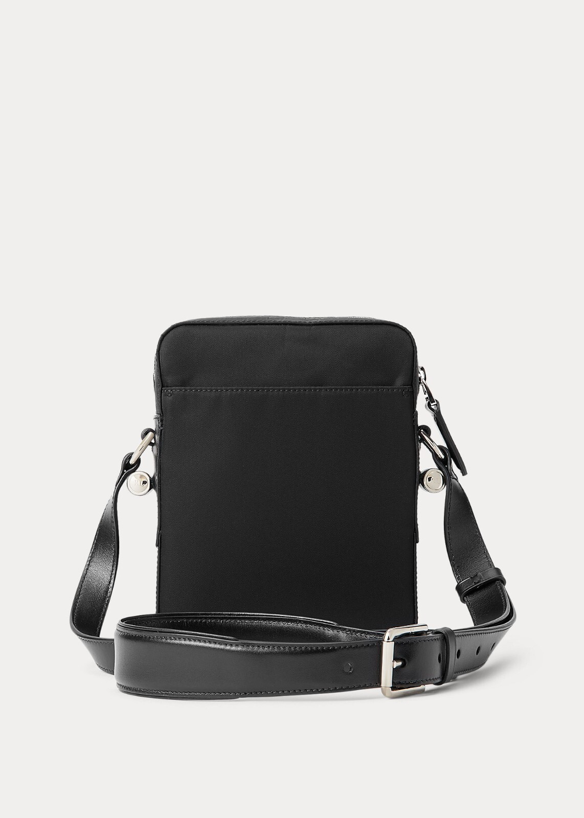 Ralph Lauren Purple Label Calfskin-Trim Twill Crossbody Bag New RRP £750