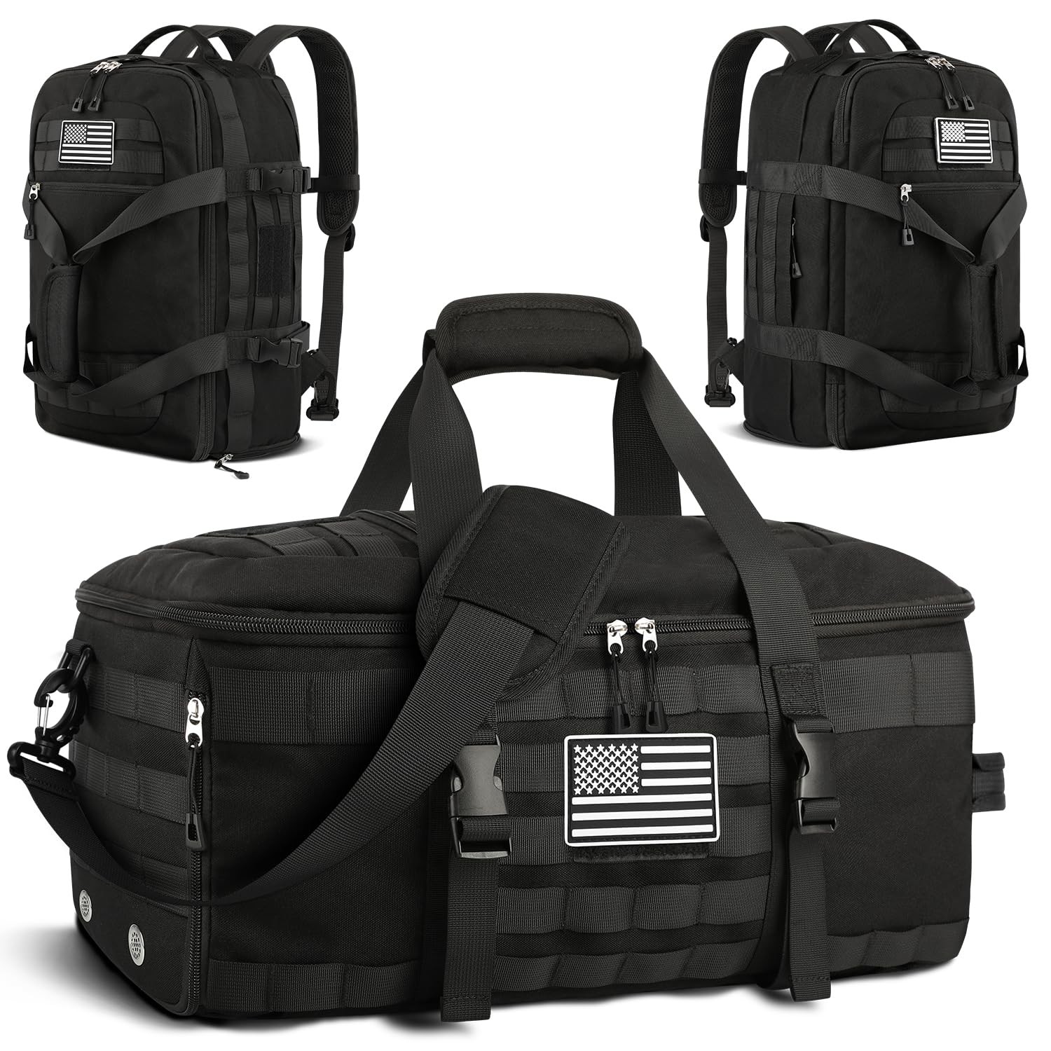 Gym Bags for Men Women, Carry On Luggage 22x14x9 Airline Approved, Tactical D…