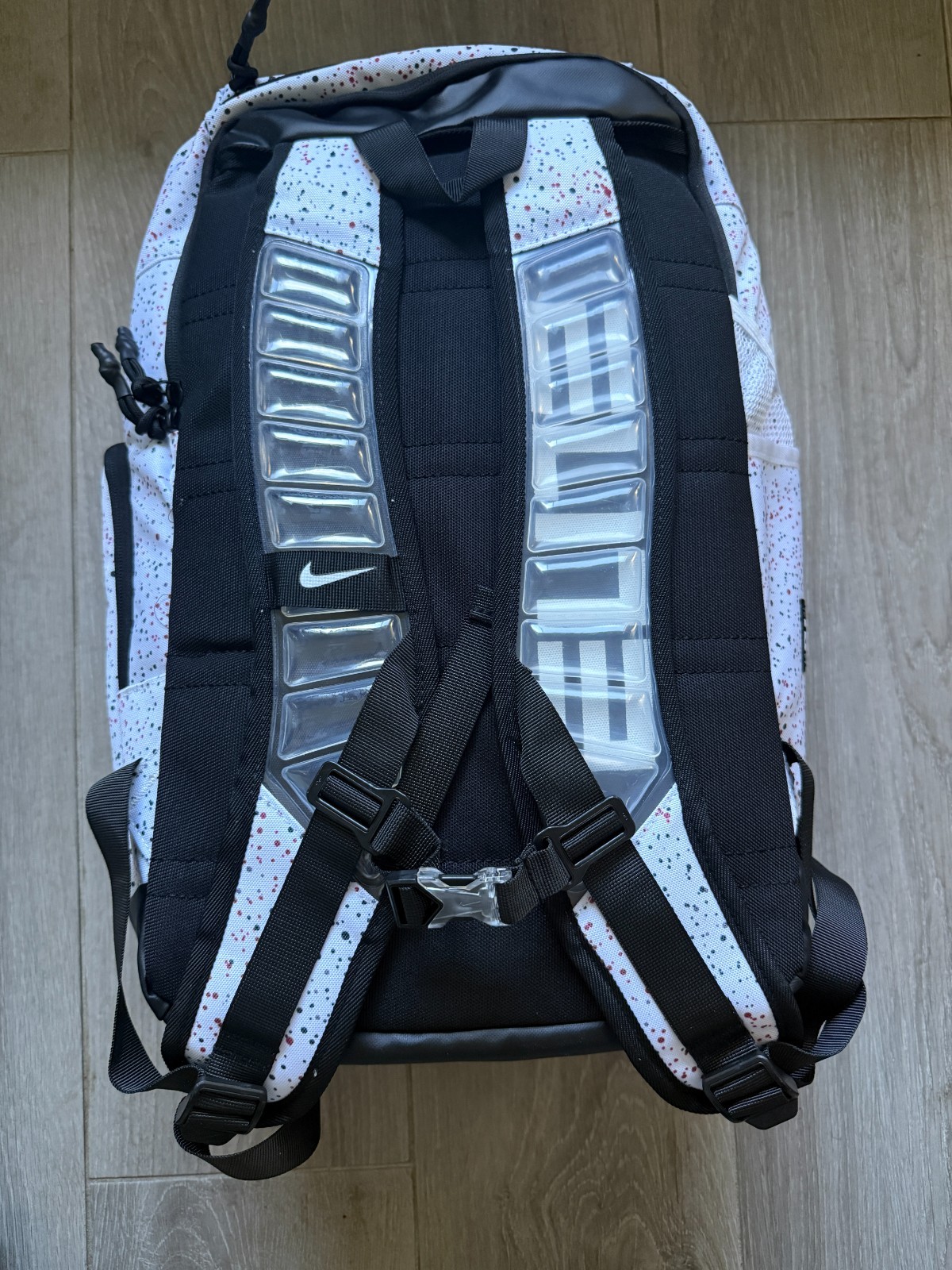 Nike Elite Pro Basketball Backpack White Confetti – Brand New – SHIPS QUICK