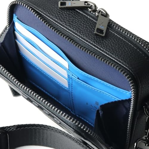 [LANVIN on Bleu] Shoulder Bag Mini Shoulder Men’s 512122 Black FS