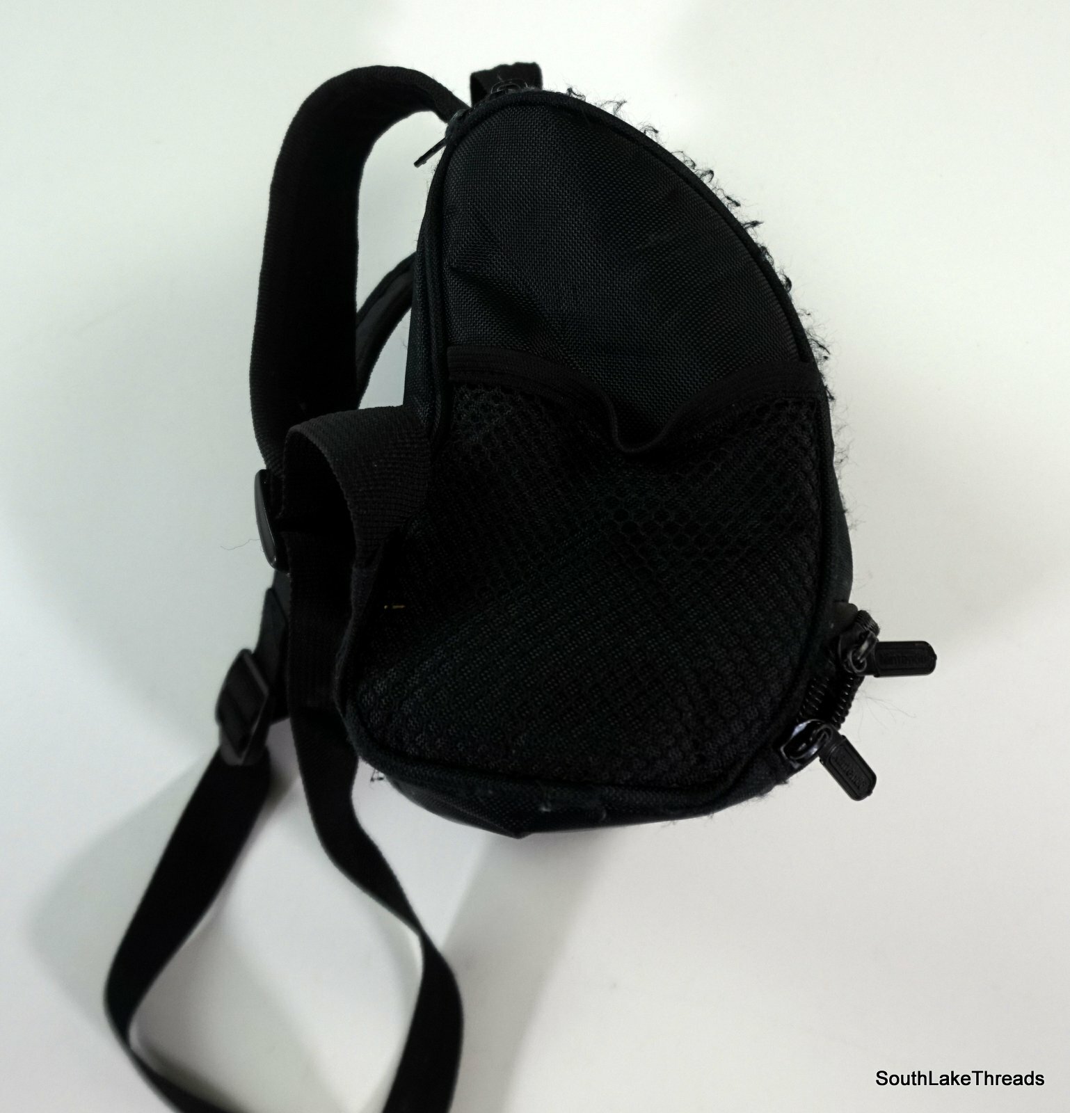 Nintendo Gameboy SP Mini Backpack Travel Carrying Case Black