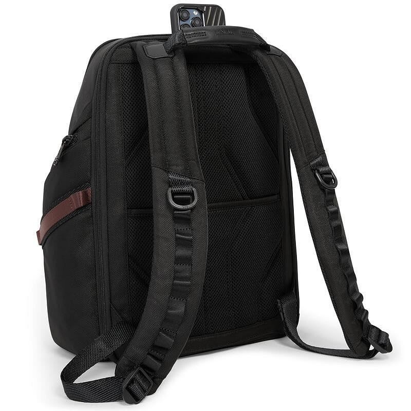 TUMI ALPHA BRAVO SEARCH Red x Black Backpack PC Pocket Nylon Outlet Product