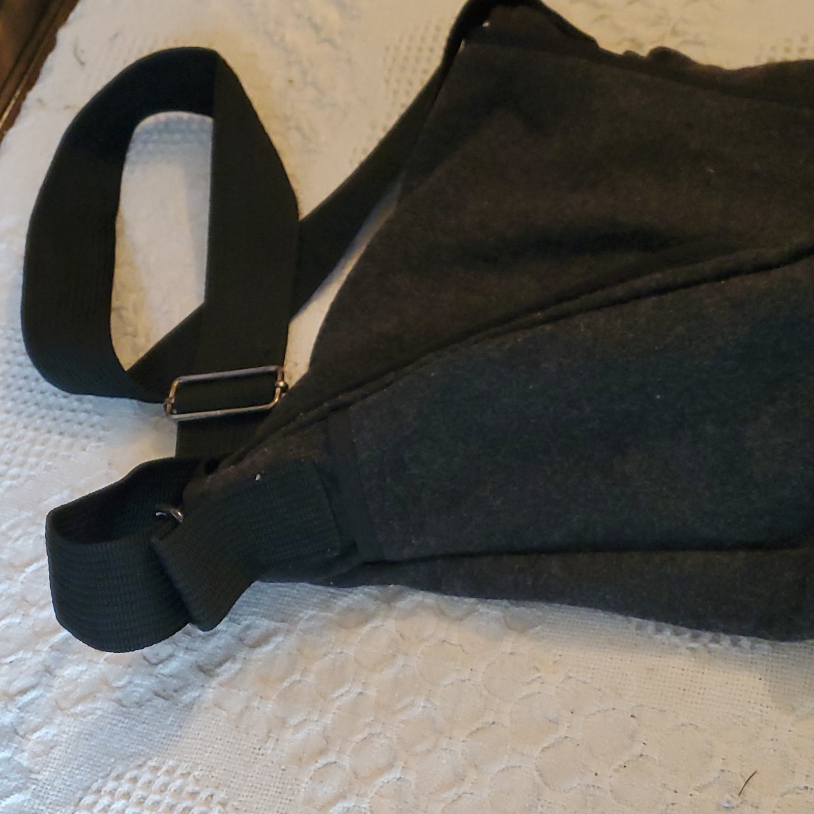 American Eagle Outfitters Dark Gray Messenger Bag Adjustable Strap,Side Pockets