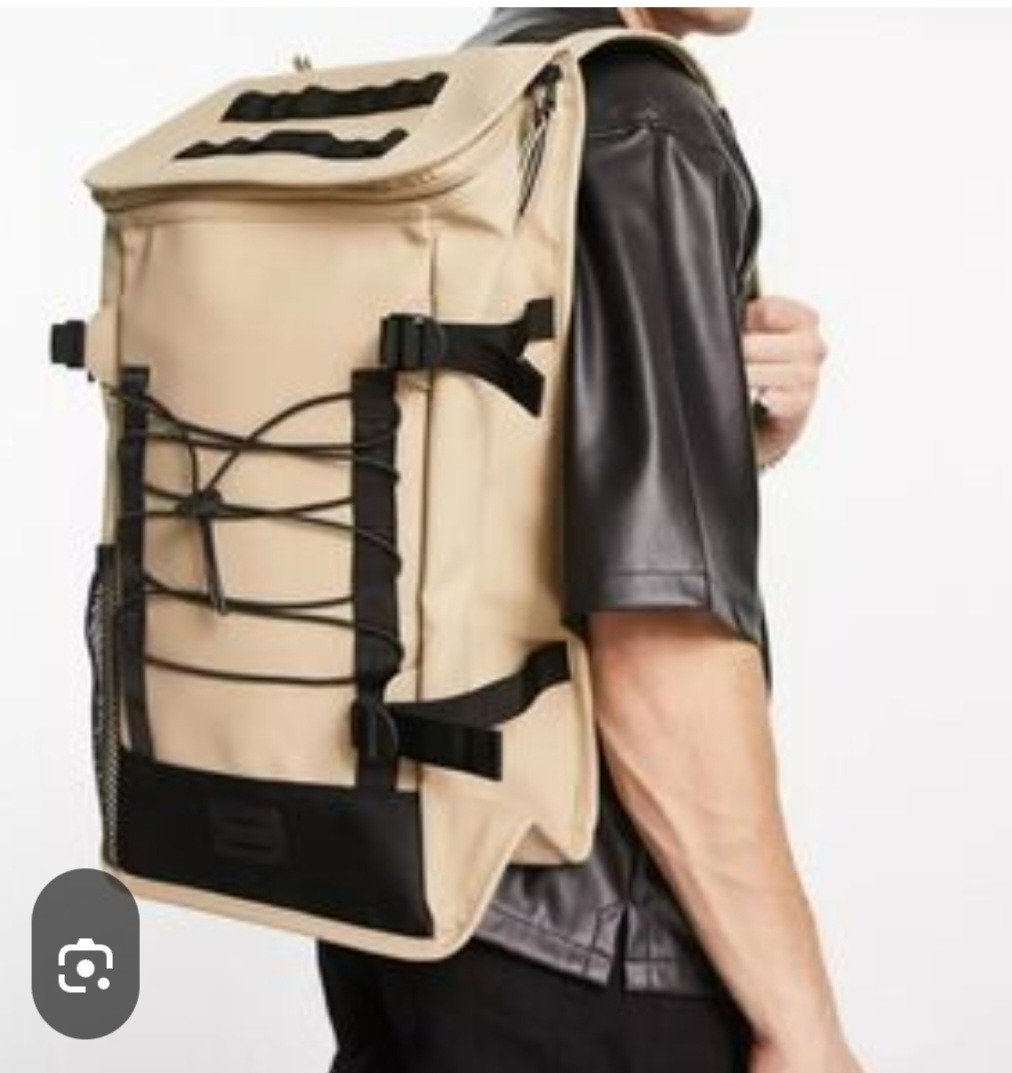 RAINS Trail Mountaineer Backpack NEW with Tags Sand/Black Waterproof