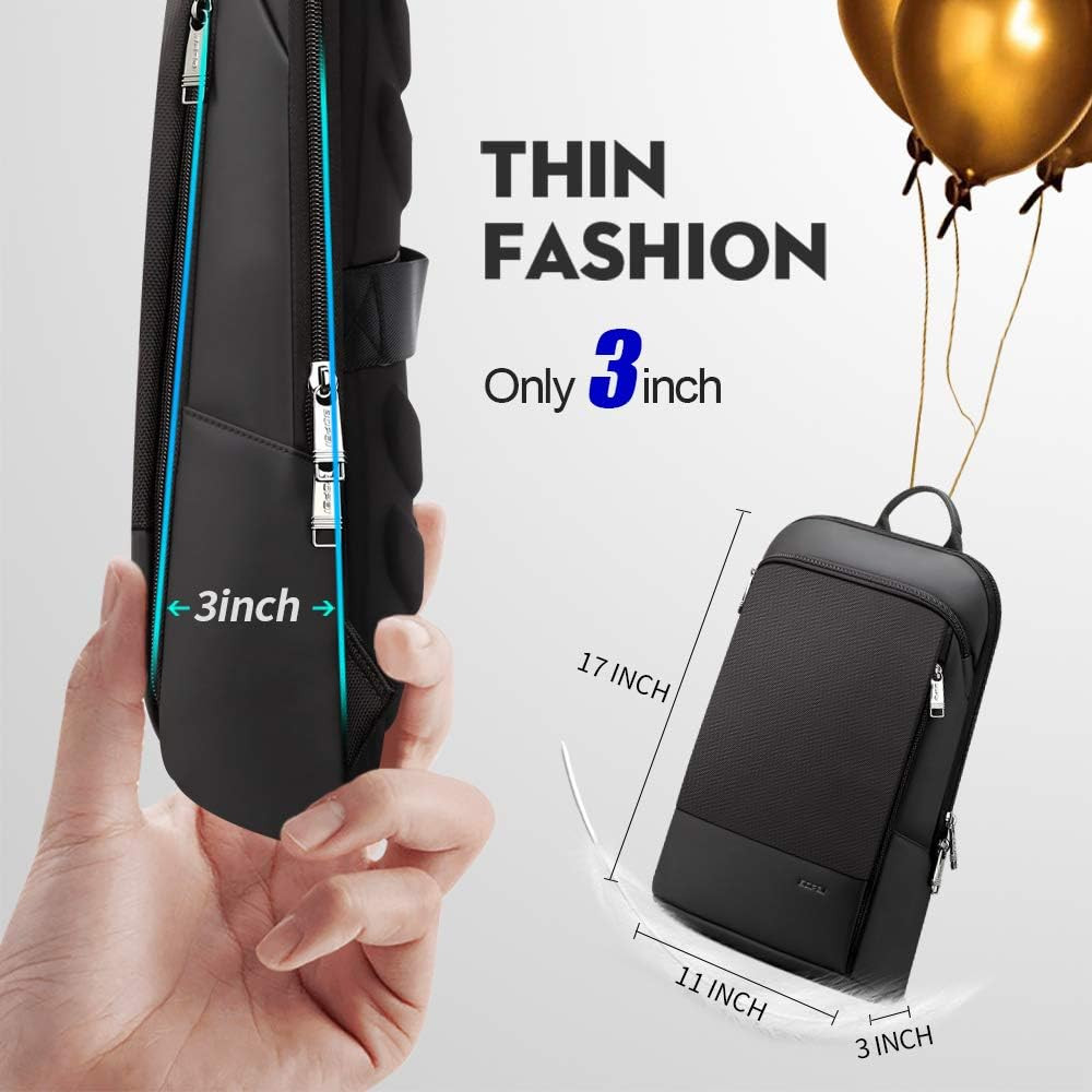 15 Inch Super Slim Laptop Backpack Men anti Theft Waterproof Backpack Light Smar