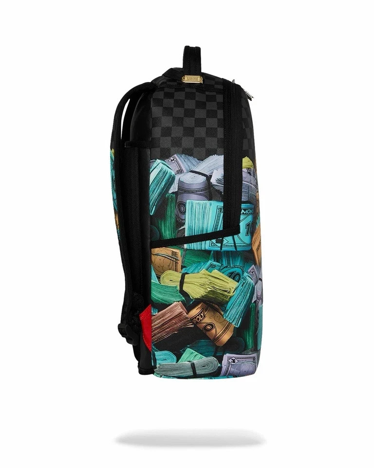 SPRAYGROUND BACKPACK MONOPOLY MONEY STACKS B8782 NEW IN BAG WITH TAGS