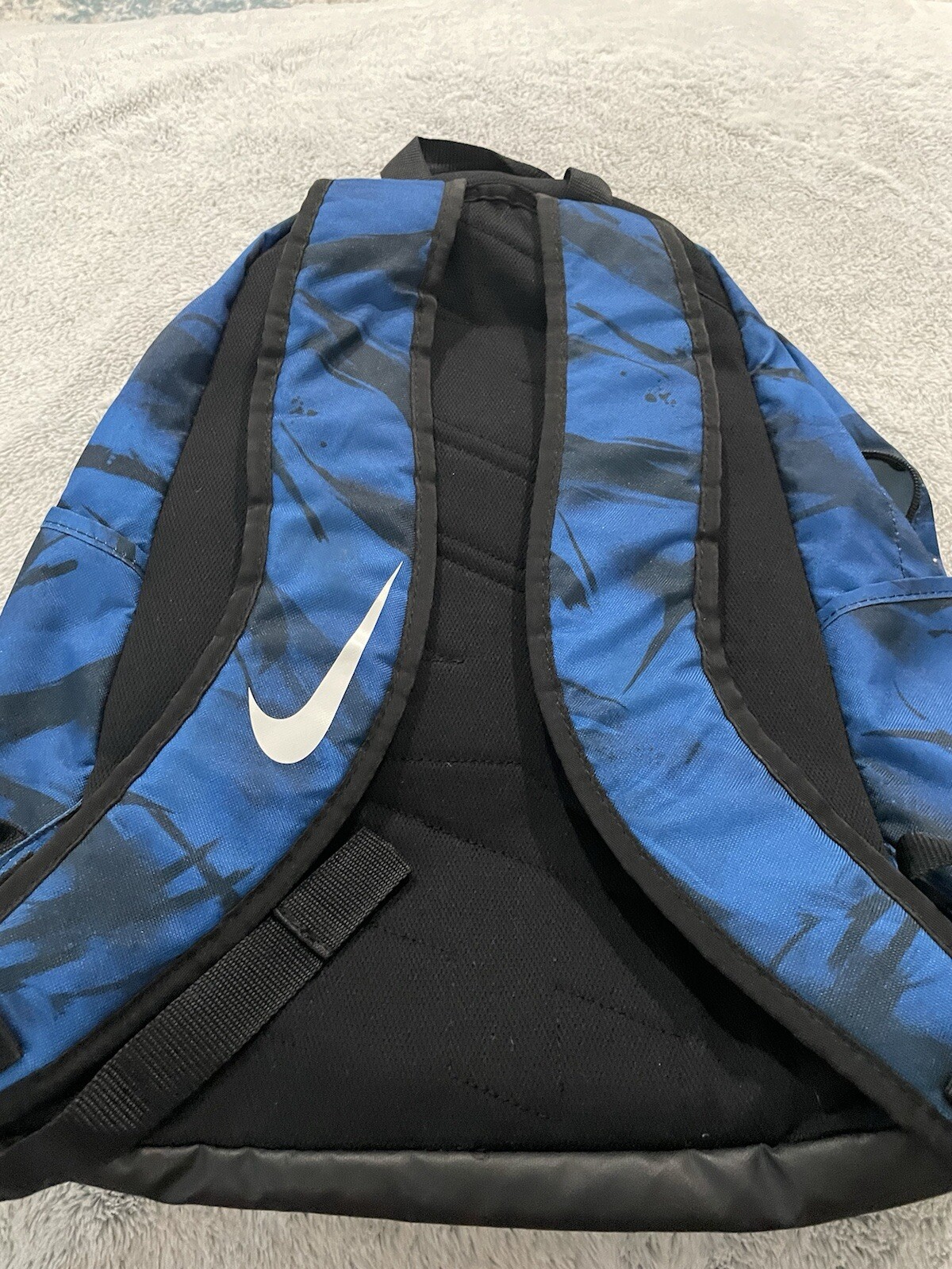 Nike Black And Blue Backpack