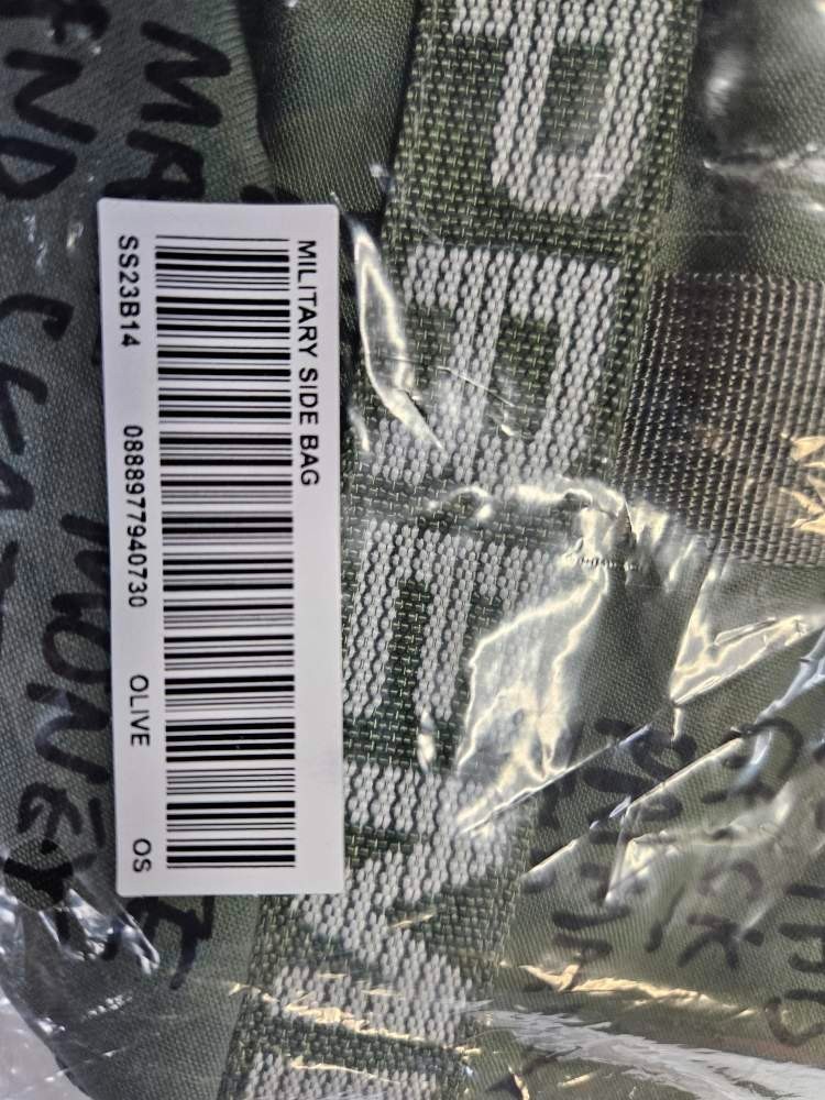 Supreme SS23 Military Field Side Bag Olive Gonz Green