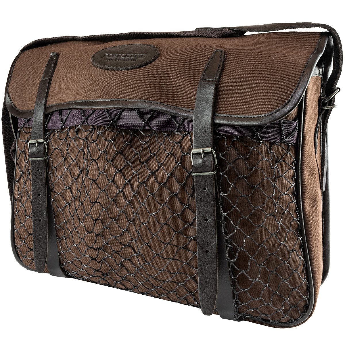 Jack Pyke Canvas Game Bag Mens Traditional Shooting Satchel Pack Hunting Brown