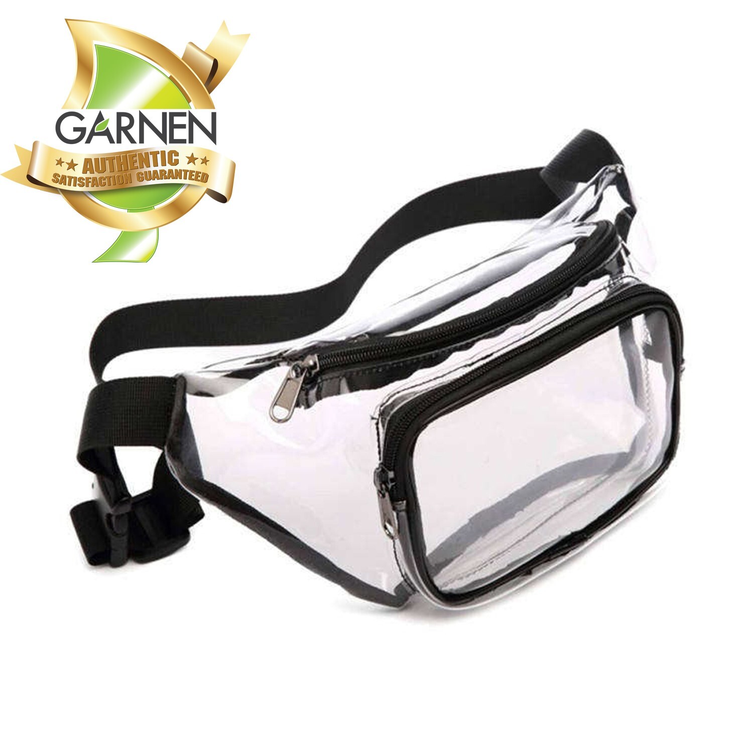 Garnen Clear Fanny Pack Stadium Approved, Crossbody Fanny Pack Waist Bag Pouch