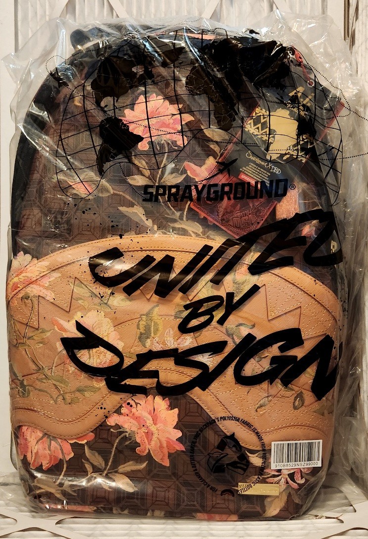 SPRAYGROUND B8529 AI (African Intelligence) DREAMERS GARDEN BACKPACK, BRAND NEW.