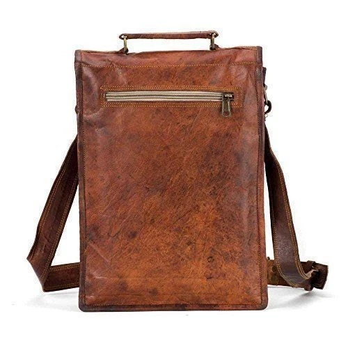 Handmade Genuine Leather Messenger Sleek Bag Men’s Shoulder Satchel
