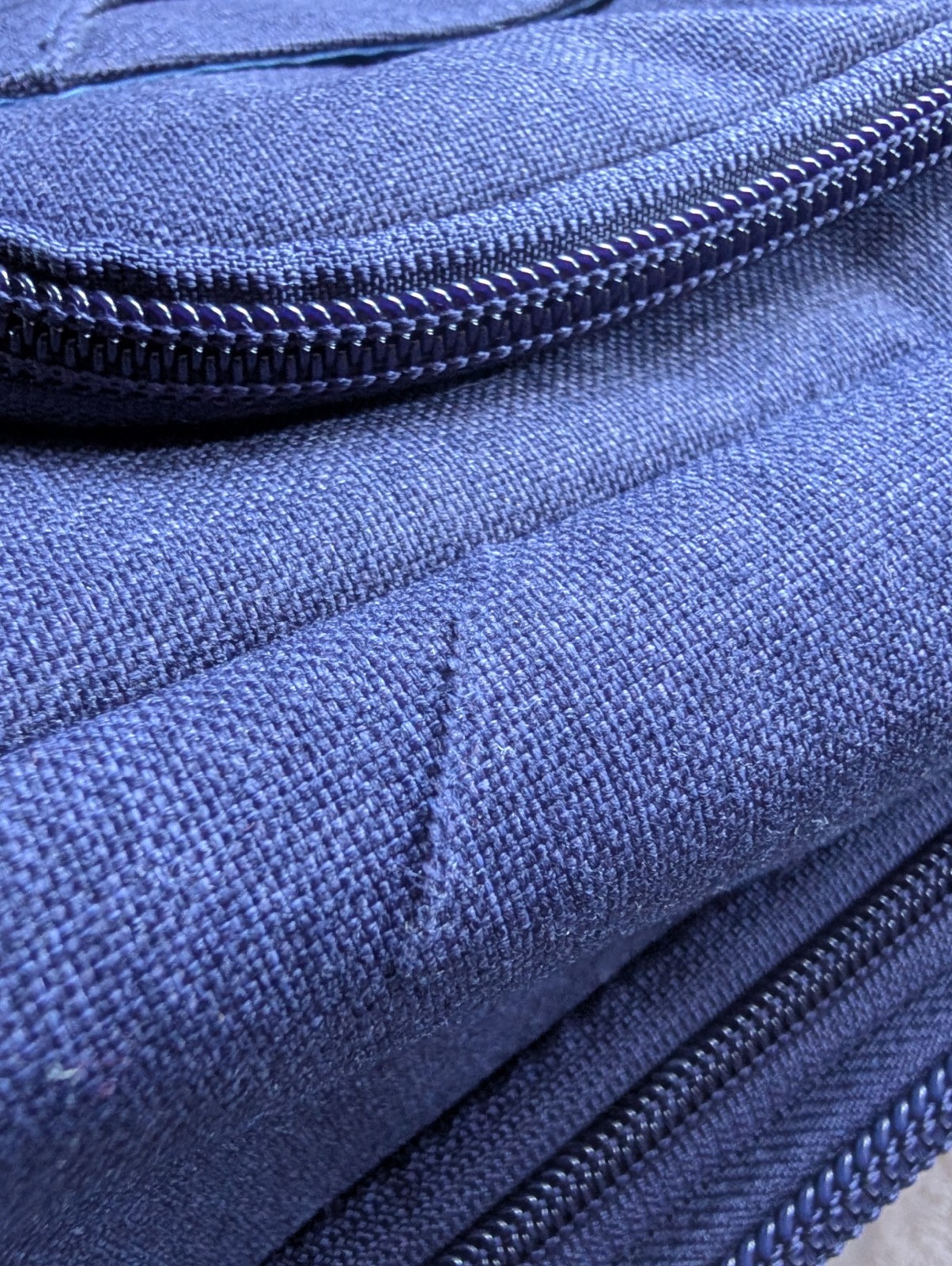 eBags Professional Slim Laptop Backpack Indigo Blue One-Bag Travel Commuter Tech