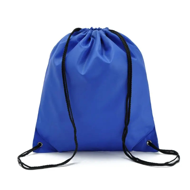 Cotton Drawstring Training Canvas Small Backpack Girl Bag School Sports Waterpro