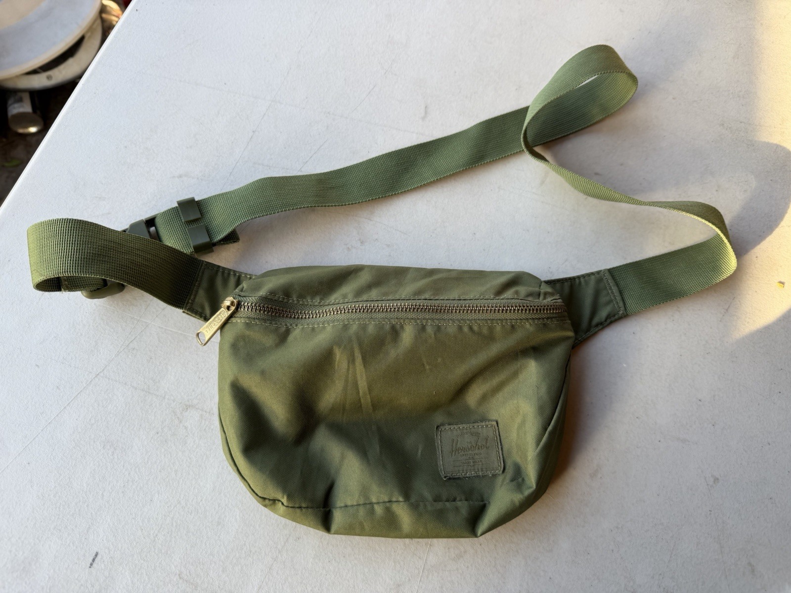 Herschel Supply Company Fifteen Unisex Hip Pack Green 2L Fanny/Waist Bag NWT