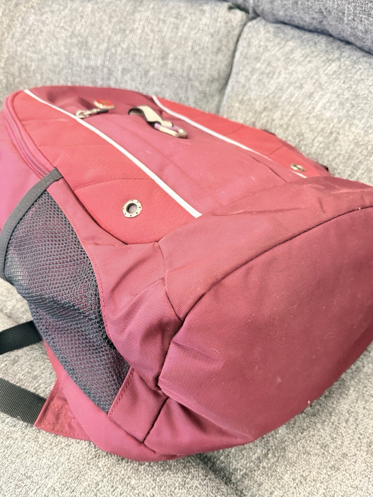 Wenger Swiss Gear Backpack Airflow Multi Pockets Padded Burgundy