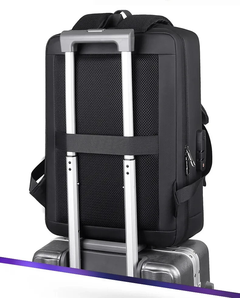 Men’s E-Sports Hard Shell Backpack 15.6 /18 Inch Anti-theft Lock Waterproof