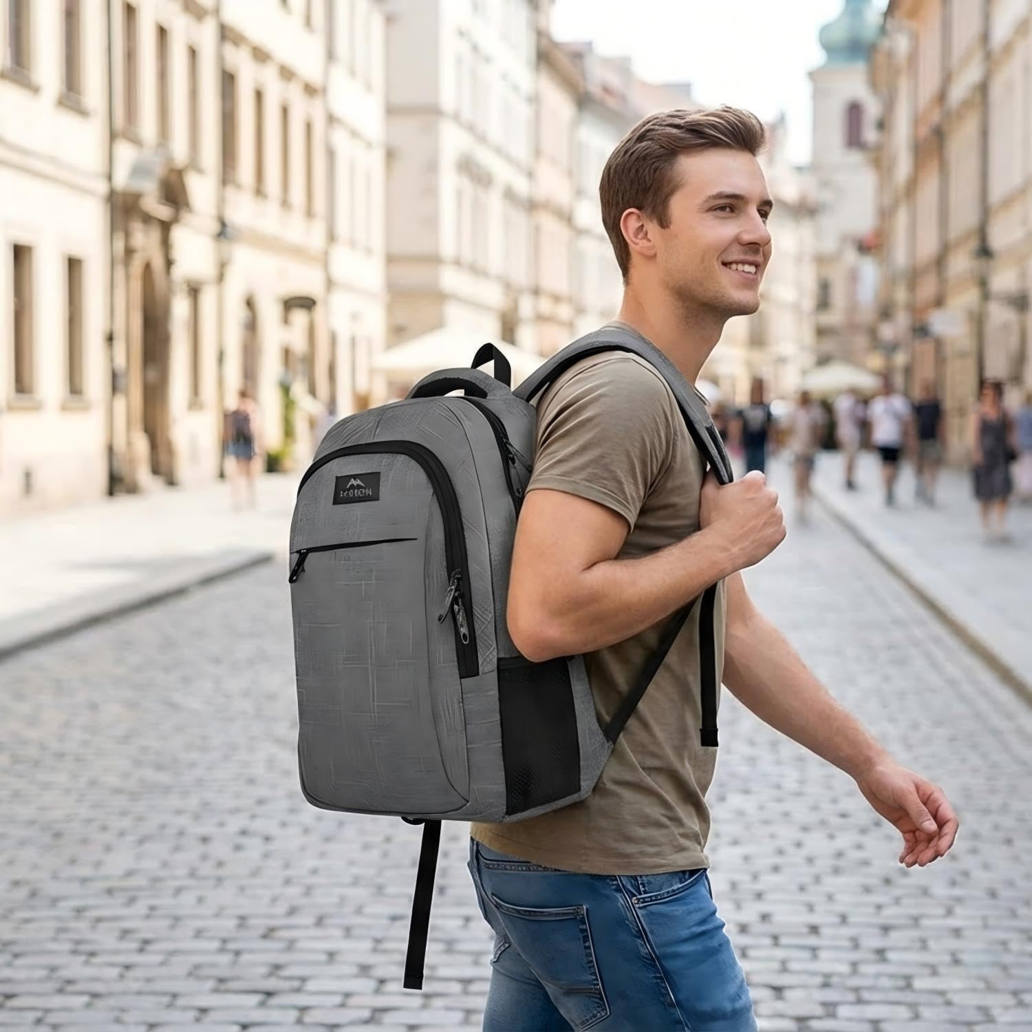 Back to School Travel Laptop Business Anti Theft Backpack Dorm Office Campus New