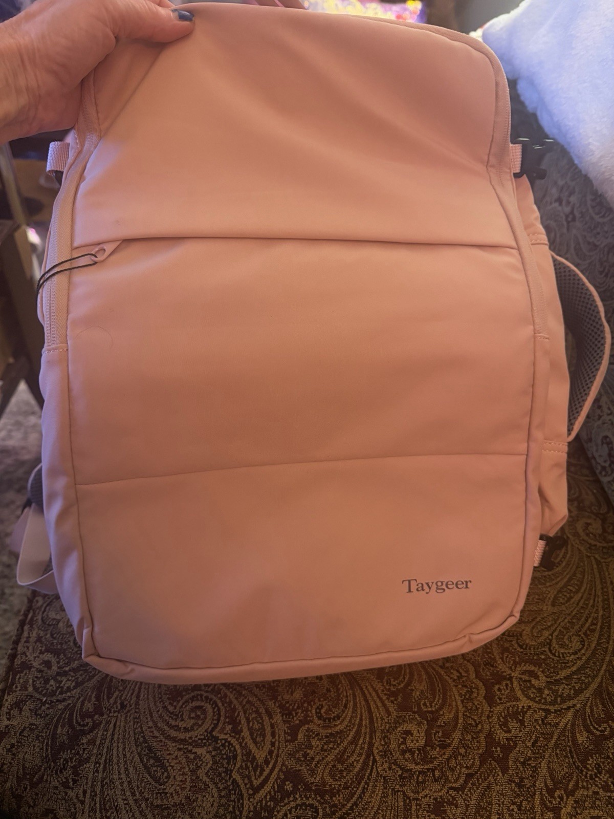 Taygeer Travel Backpack with Charging Port/Shoe Storage Bag/Drink Holder *New