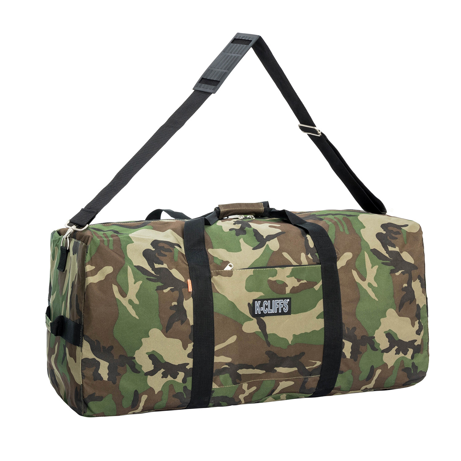 K-Cliffs Large 30″ Heavy Duty Square Cargo Duffel, Travel, Gym Bag