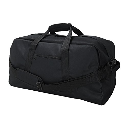 18″ Two Tone Duffle Bag Medium Red Blue Gold Pink Purple Gray Black