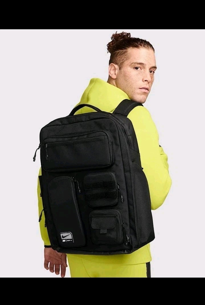 Nike Utility Elite 2.0 Backpack (37L) Black White Large New With Tags FN4173-010