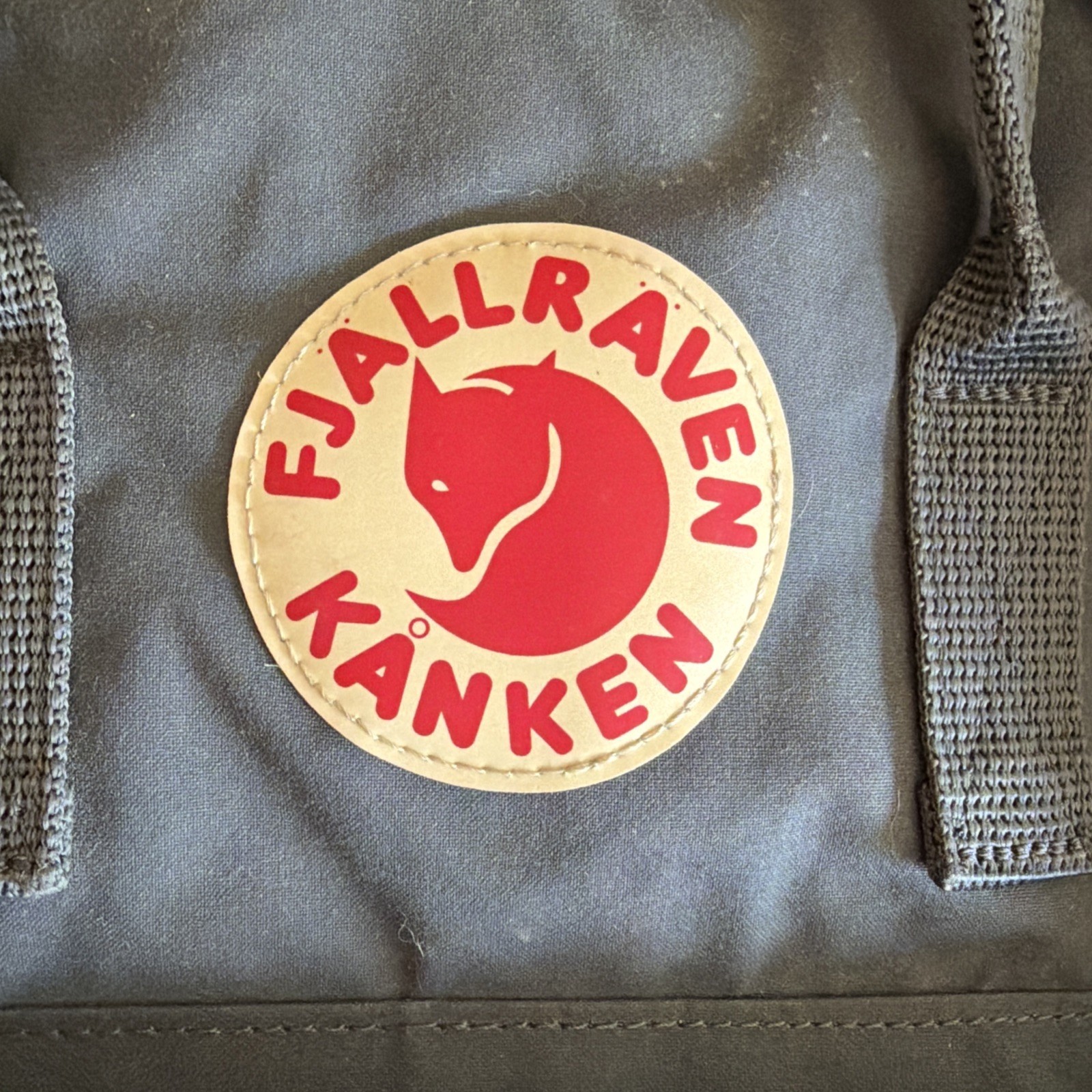 Fjallraven Kanken Classic Backpack Gray Outdoor Rugged 23510
