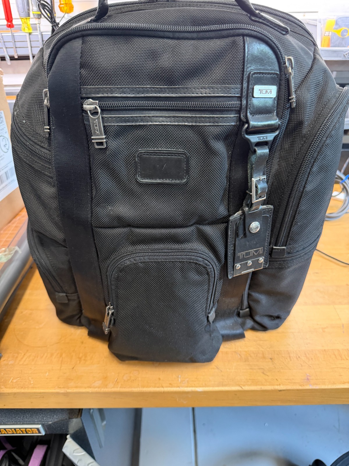 TUMI Alpha Bravo Kingsville Backpack Black