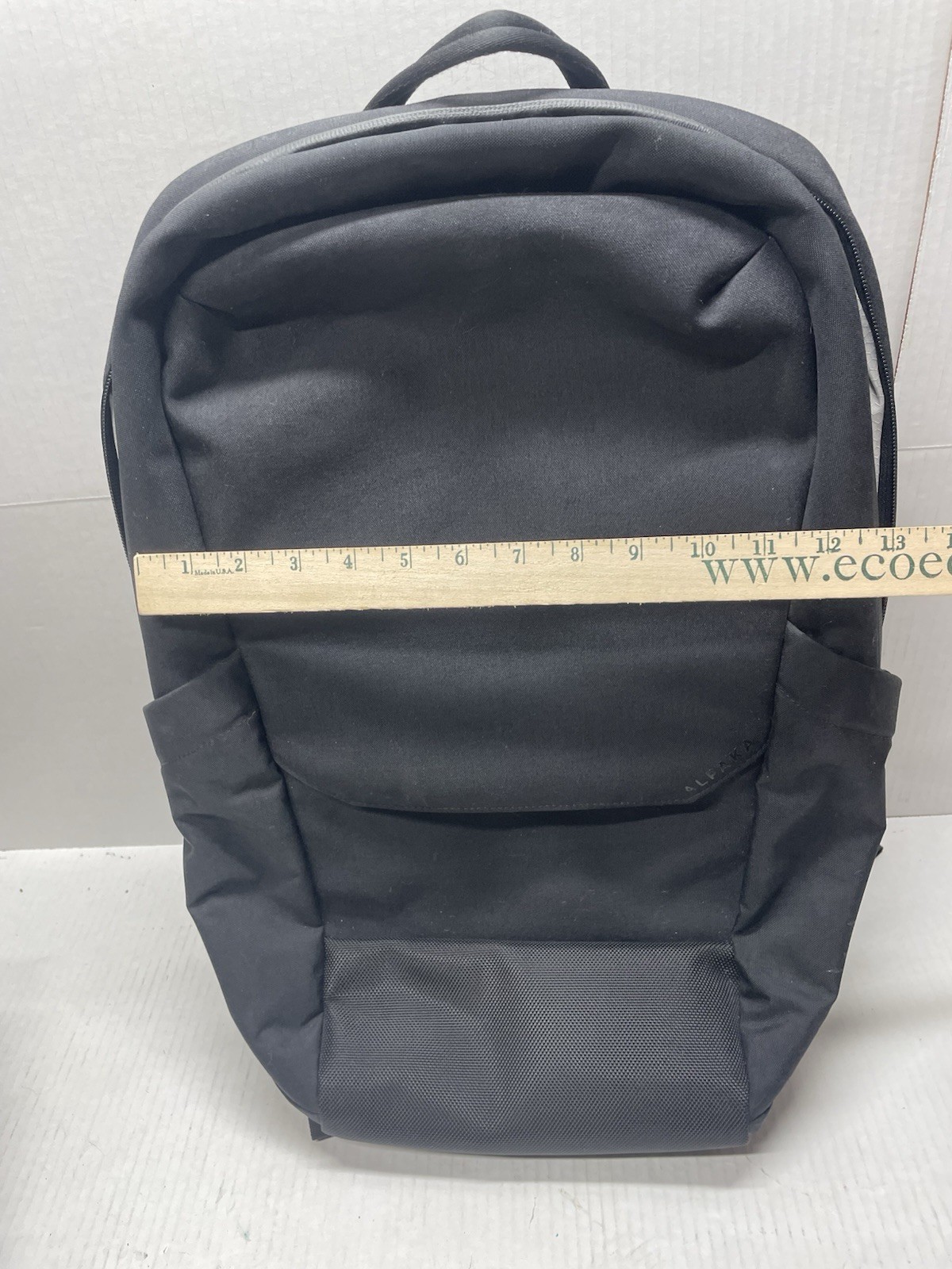 Alpaka Elements Pro Black Backpack EUC