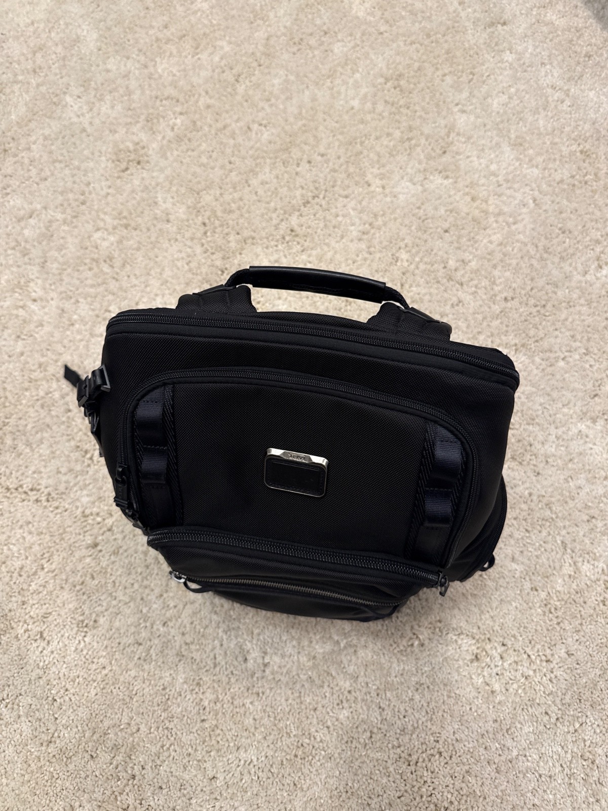TUMI Alpha Bravo Renegade Backpack Black Ballistic Nylon 17” Laptop 146684-1041