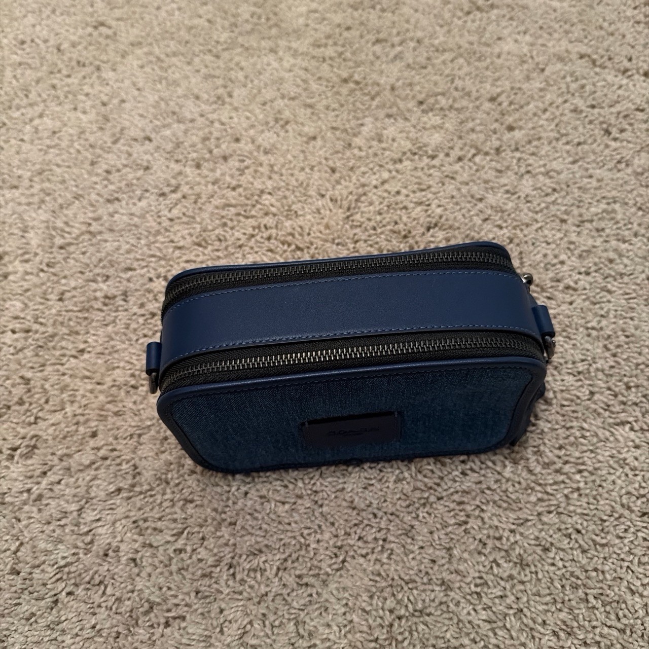 Coach Denim Toiletry Bag