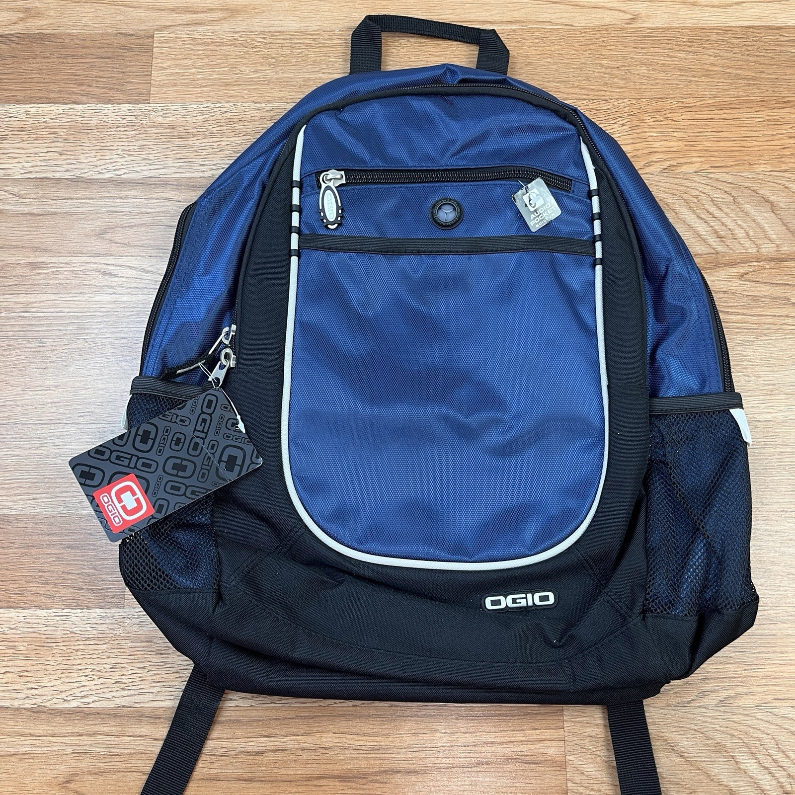 OGIO Carbon Pack Royal Blue Backpack with Audio Pocket NEW