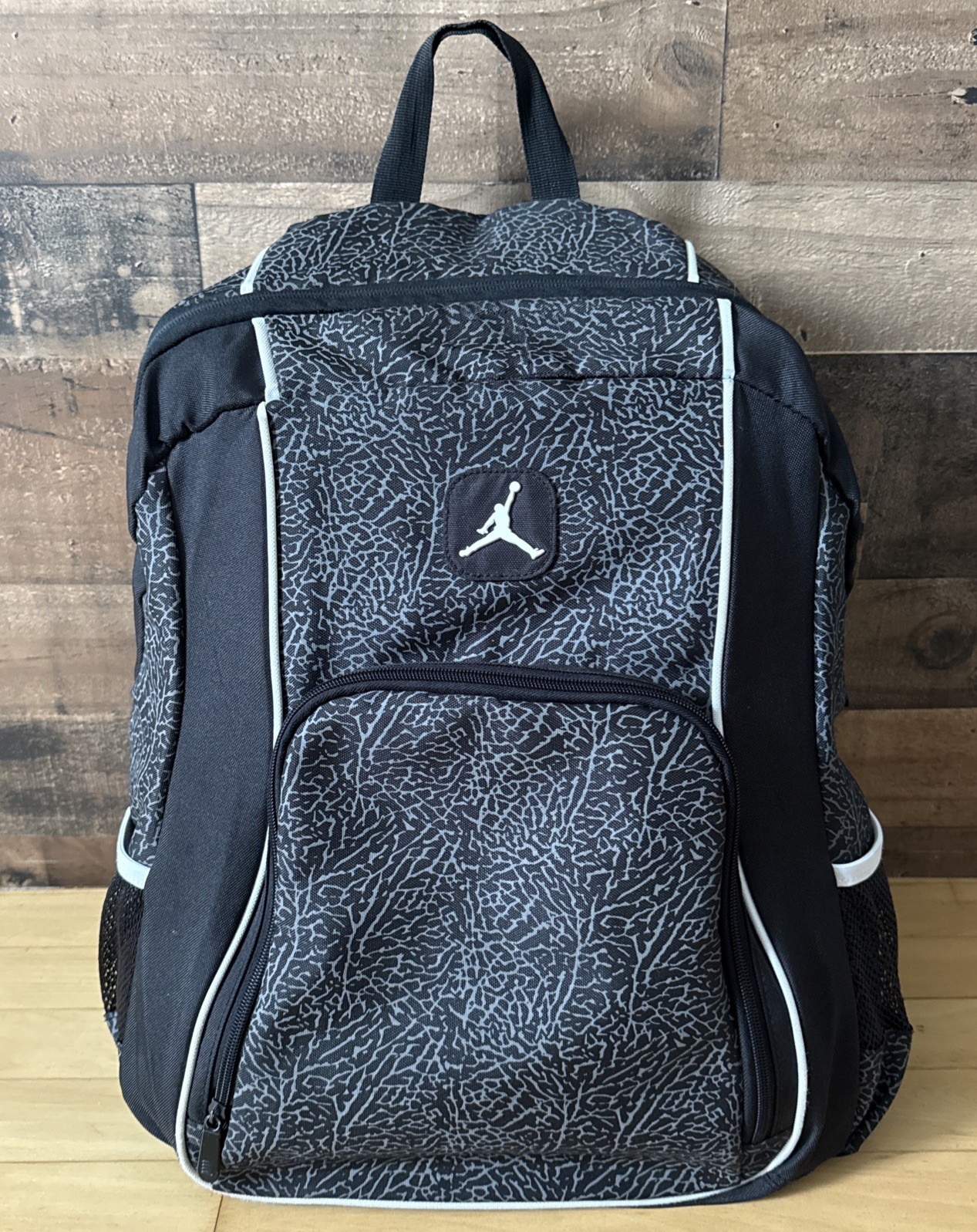 Jordan Jumpman 23 Cement Elephant Print Backpack Black One Size