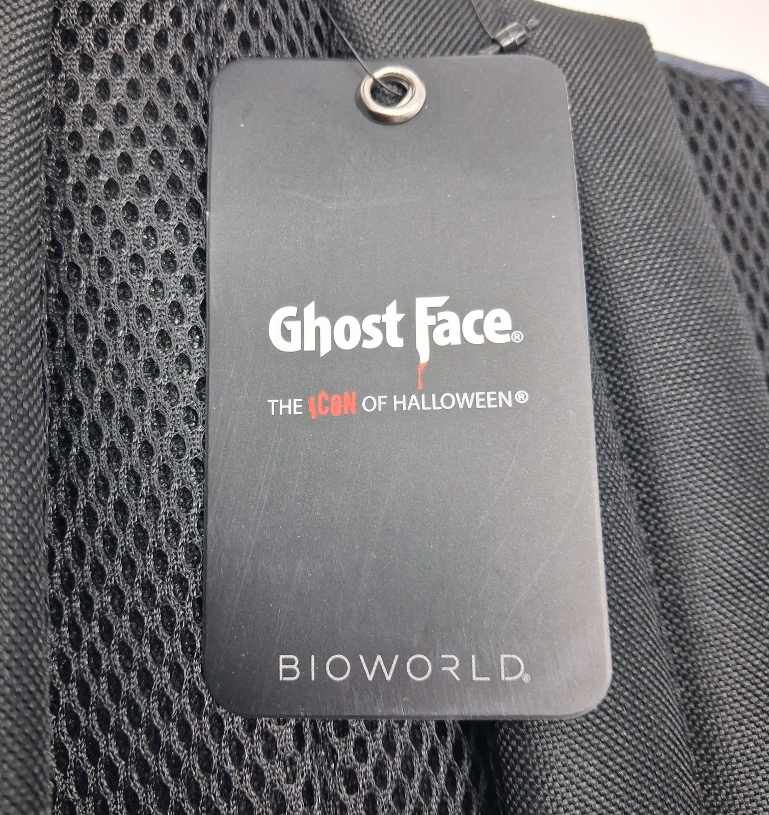 Scream Ghost Face Horror SLASHER Glow In The Dark Large Black Backpack NEW