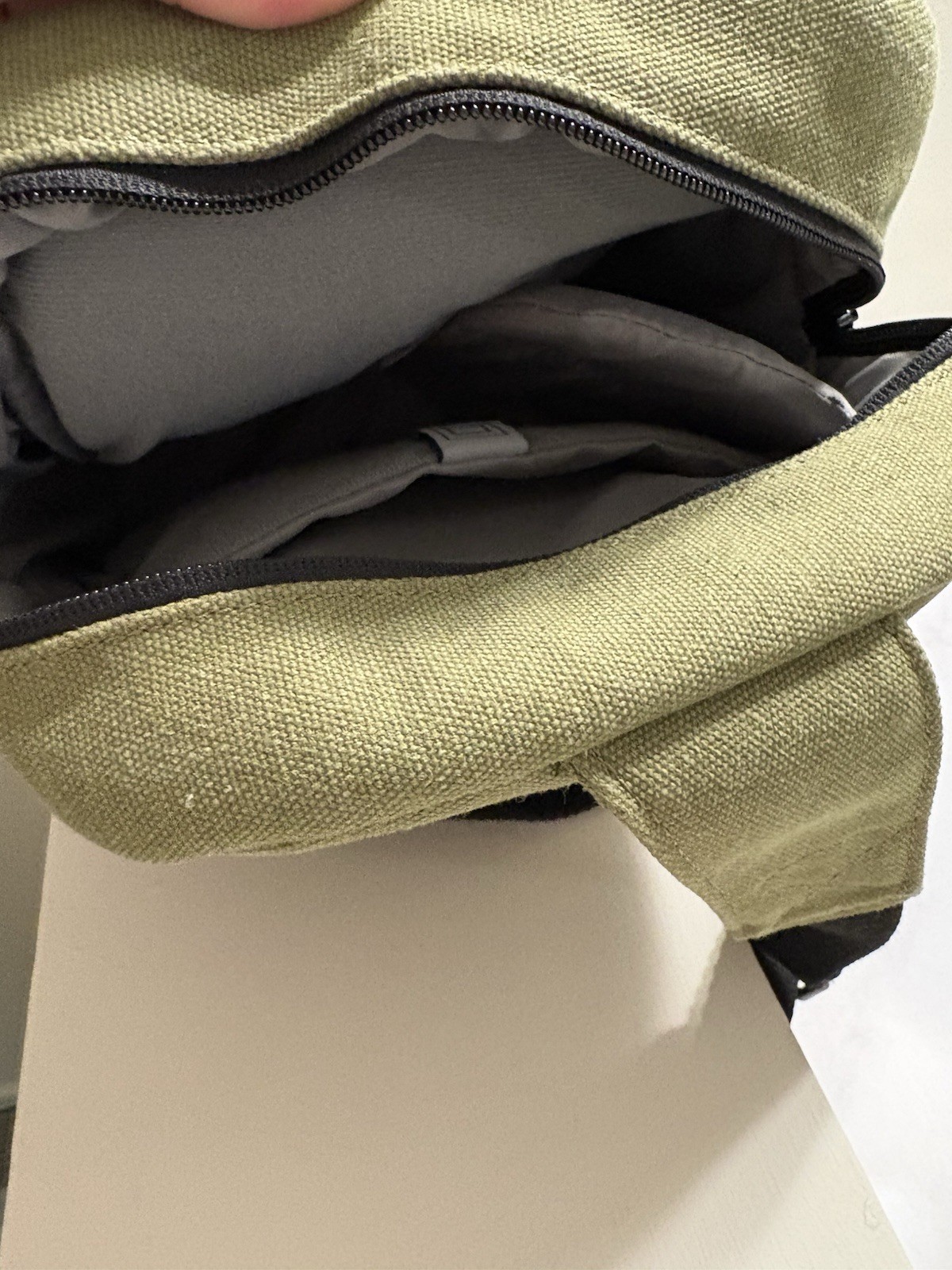 Small Lightweight Crossbody Sling Camera Bag- Waterproof Canvas