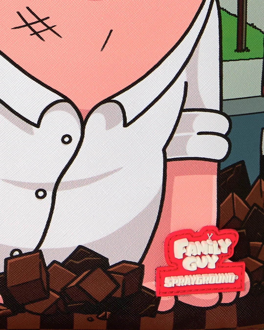 Sprayground Family Guy Peter Clumsy Backpack🔥Black Travel Bookbag School Bag