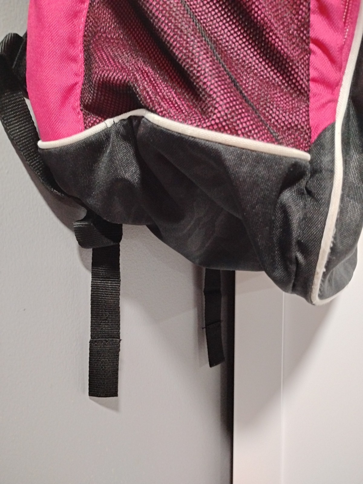 Nike Brasilia 6 XL Backpack Gym Bag Pink Black White 4 Sets Zippers