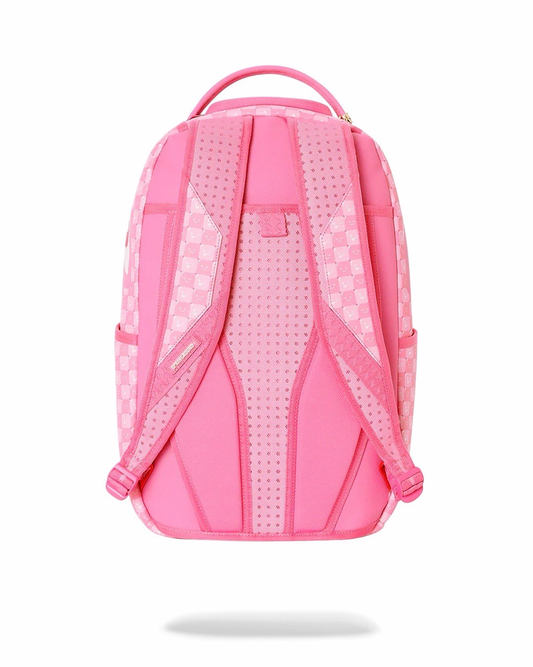 SPRAYGROUND LIMITED EDITION BACKPACK PINK NEW CHECK FACES SHINOBI SHARKS NEW TAG